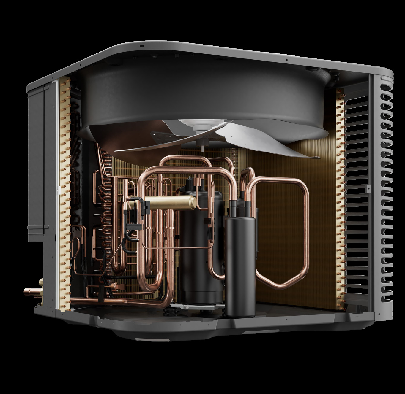 Navien NAZ Heat Pump installed by ER Plumbing and Heating in Calgary